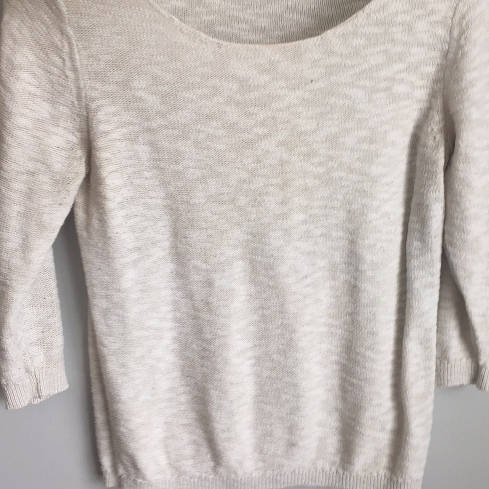 White sweater